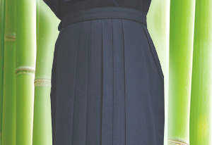 武州一 麻混テトロン袴「涼風」